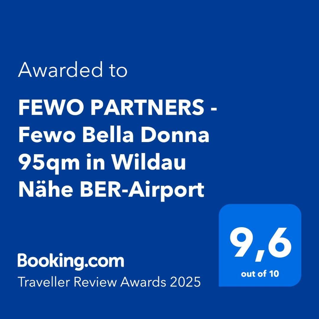 Fewo Partners - Fewo Bella Donna 95Qm In Wildau Naehe Ber-Airport Zewnętrze zdjęcie